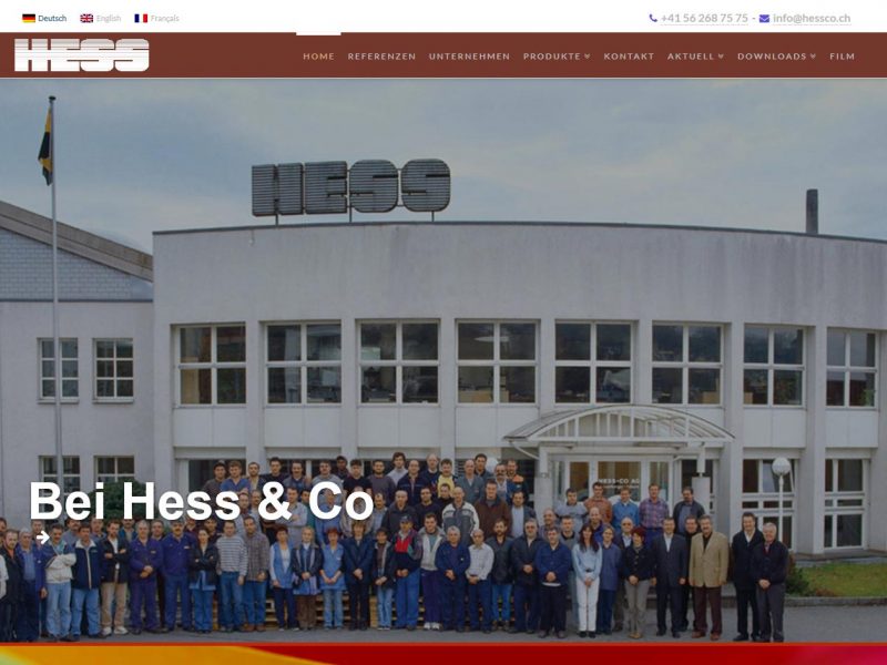 THALES IT - Réalisation sites Internet - HESS CO