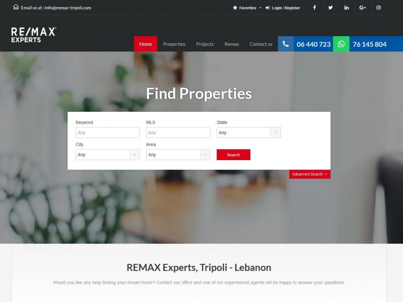 THALES IT - Réalisation sites Internet - Remax Experts