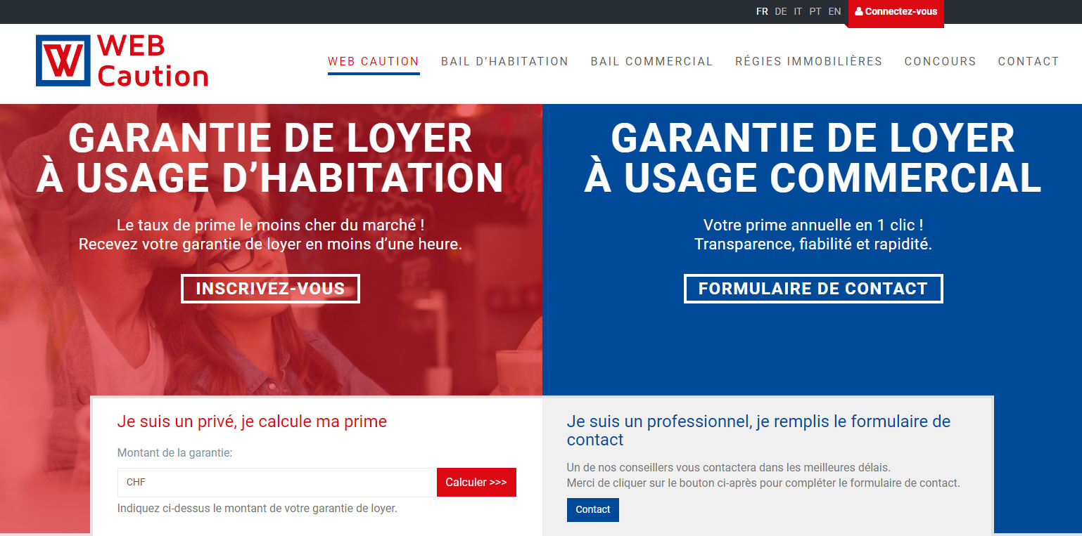 THALES IT - Réalisation sites Internet - Web Caution