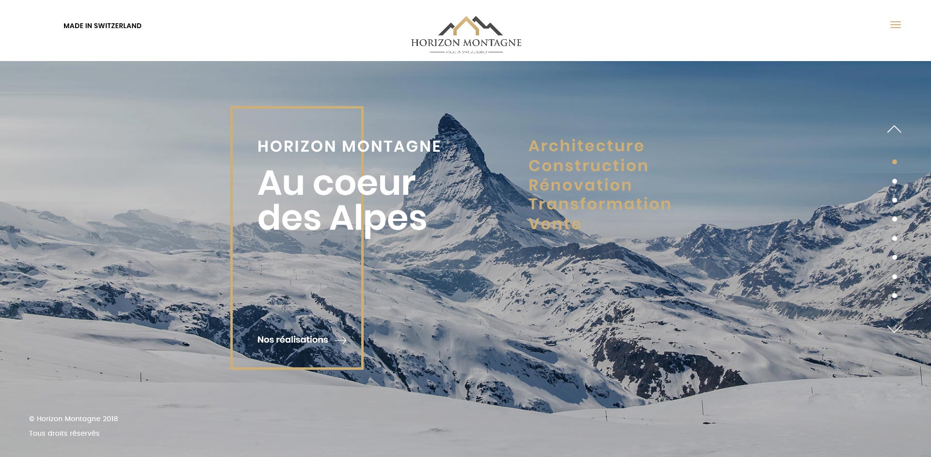 THALES IT - Réalisation sites Internet - Agence WEB - Horizon Montagne