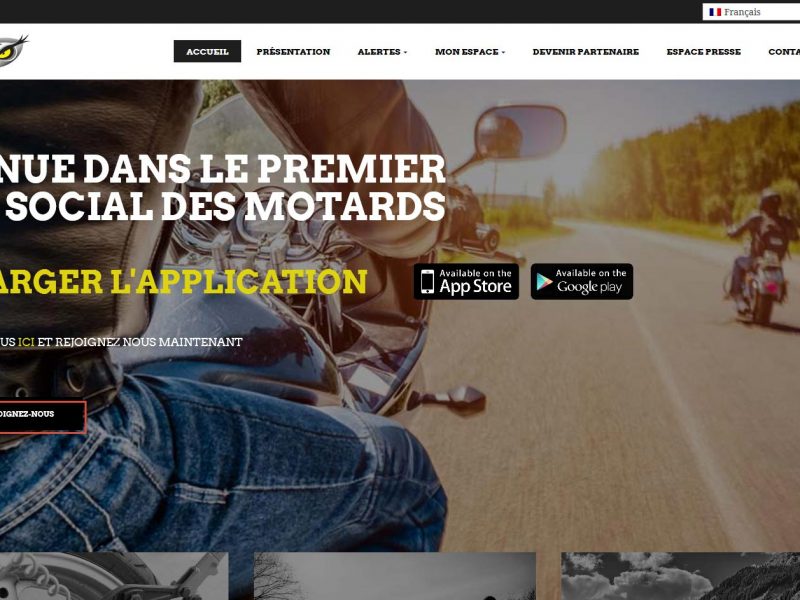 THALES IT - Réalisation sites Internet - Agence WEB - Moto Guard