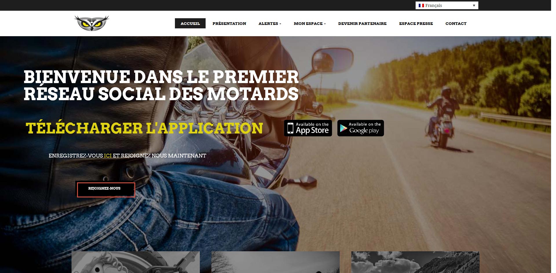 THALES IT - Réalisation sites Internet - Agence WEB - Moto Guard