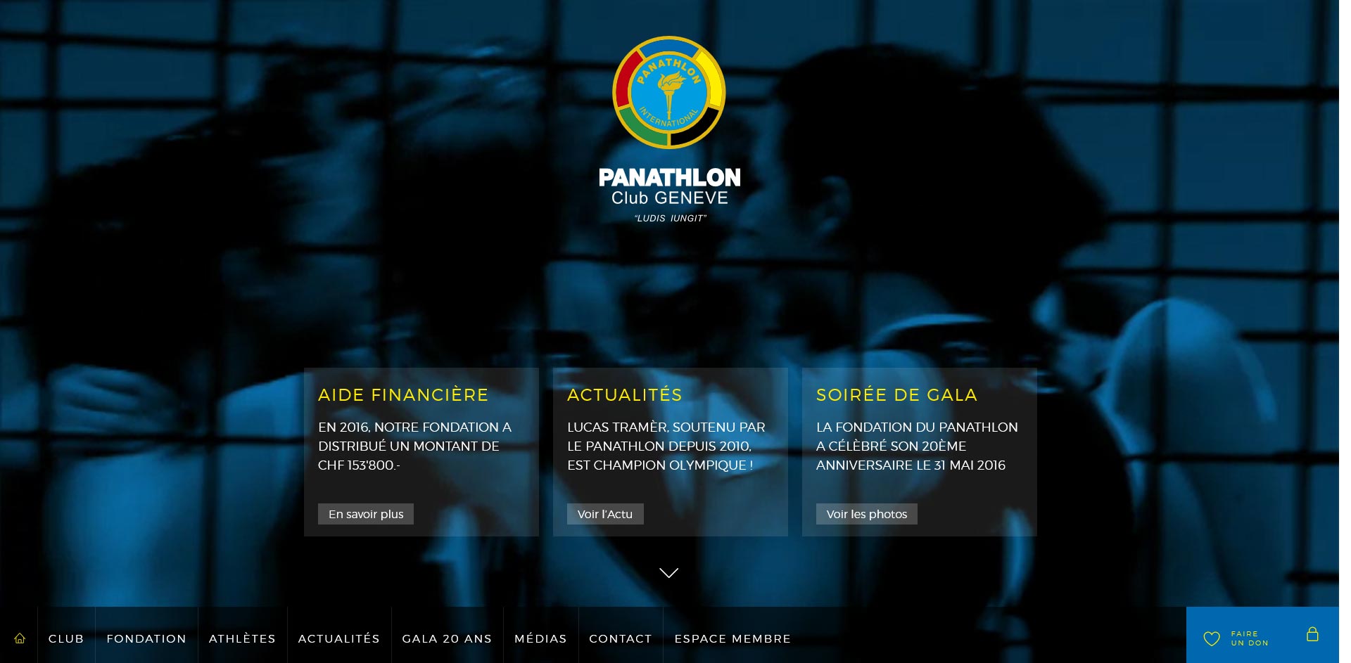THALES IT - Réalisation sites Internet - Agence WEB - Panathlon Genève